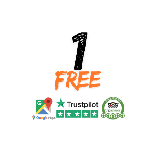 1 free (3) 1 Free Review Google-TripAdvisor-TrustPilot